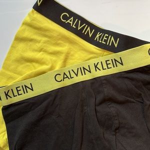 LOT of 2: Calvin Klein boxer briefs underwear